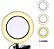 Anel Iluminador LED Flexivel Ring Light Tripe 20cm com Suporte Celular Universal Selfie Youtuber Gravação Fotos Makes - Imagem 11