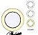 Anel Iluminador LED Flexivel Ring Light Tripe 20cm com Suporte Celular Universal Selfie Youtuber Gravação Fotos Makes - Imagem 12