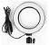 Anel Iluminador LED Flexivel Ring Light Tripe 20cm com Suporte Celular Universal Selfie Youtuber Gravação Fotos Makes - Imagem 4