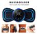 Aparelho Massageador Elétrico Recarregável Portátil p/Dor muscular pescoço pernas coluna lombar sem fio usb fisioterapia - Imagem 5