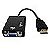 Cabo Adaptador Conversor HDMI para VGA com Saída P2 de áudio - Imagem 3