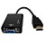 Cabo Adaptador Conversor HDMI para VGA com Saída P2 de áudio - Imagem 2