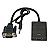 Cabo Conversor VGA para HDMI com Áudio e Vídeo 1080p Alimentação por USB Exbom CC-VHA30 - Imagem 1