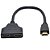 Cabo Divisor Duplicador Y HDMI Macho X 2 HDMI Femea (1.4V) 0,3M XT-2010 - Imagem 7