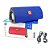 Caixa de Som Bluetooth 3.0 Portátil 10W Entrada USB Micro SD Auxiliar P2 Mic Hands Free Exbom CS-M33BT Azul - Imagem 11