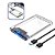 Case HD 2.5" e SATA SSD USB 3.0 Transparente - Imagem 2