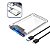 Case HD 2.5" e SATA SSD USB 3.0 Transparente - Imagem 1