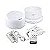 Difusor de Aromas Aromatizador Elétrico 500ml Led 7 cores com Controle Remoto Umidificador e Purificador de Ar para a su - Imagem 9