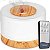 Difusor De Aromas E Umidificador Ultrassônico Purificador 500ml Bivolt Lampada Colorida Com Controle Remoto - Madeira Cl - Imagem 3