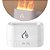 Difusor de Aromas Umidificador Efeito Chama Elétrico Ultrassônico Efeitos Cores LED Aromaterapia Silencioso (Branco) - Imagem 2