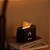 Difusor de Aromas Umidificador Efeito Chama Elétrico Ultrassônico Efeitos Cores LED Aromaterapia Silencioso (Preto) - Imagem 11