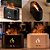 Difusor de Aromas Umidificador Efeito Chama Elétrico Ultrassônico Efeitos Cores LED Aromaterapia Silencioso (Preto) - Imagem 8