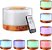 Difusor De Aromas, Umidificador De Ar Ultra-Sônico 500Ml, Difusor De Óleo Essencial, Abajur Led, Lâmpada Colorida - Imagem 17
