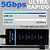 Hub Usb 3.0 4 Portas Com Led Super Rápido 5.0 Gbps (Cores Variadas) - Imagem 14