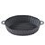 Forma Cesta de Silicone Para Air Fryer Reutilizável Antiaderente Com Alça (Cores Variadas) - Imagem 1