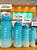 Kit 4 Garrafas De Água Squeeze Mini Galão 3,3 Litros, 1,5 Litros, 700ML E 300ML Garrafinha Motivacional Com Adesivos 3D - Imagem 17