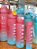 Kit 4 Garrafas De Água Squeeze Mini Galão 3,3 Litros, 1,5 Litros, 700ML E 300ML Garrafinha Motivacional Com Adesivos 3D - Imagem 7