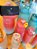Kit 4 Garrafas De Água Squeeze Mini Galão 3,3 Litros, 1,5 Litros, 700ML E 300ML Garrafinha Motivacional Com Adesivos 3D - Imagem 10