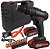Furadeira e Parafusadeira Portátil com 2 baterias 36V + Kit Maleta com Acessórios - Bivolt - Imagem 1