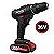 Furadeira e Parafusadeira Portátil com 2 baterias 36V + Kit Maleta com Acessórios - Bivolt - Imagem 6