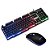 Kit Teclado e Mouse Gamer USB ABNT2 LED Preto BK-G550 - Imagem 9