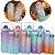 Garrafa De Água Squeeze Galão 2l Litros Motivacional Academia Kit 3 Garrafas Colorida Antivazamento 3D Tie Dye Frases Po - Imagem 21