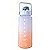 Garrafa Squeeze de Água Academia 2 Litros Fitness Weeze Tie Dye Azul e Laranja - Imagem 2