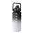 Garrafa Squeeze de Água Academia 2 Litros Fitness Weeze Tie Dye Preto e Branco - Imagem 2
