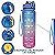 Garrafa Squeeze De Água para Academia 1L Fitness TIE DYE (Azul) - Imagem 12
