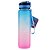 Garrafa Squeeze De Água para Academia 1L Fitness TIE DYE (Azul) - Imagem 2