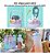 Kit 3 Garrafa De Água Squeeze Galão 2l Litros Motivacional Academia Colorida Antivazamento 3D Tie Dye Frases Português - Imagem 8