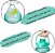 Kit 3 Garrafa De Água Squeeze Galão 2l Litros Motivacional Academia Colorida Antivazamento 3D Tie Dye Frases Português - Imagem 20