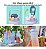 Kit 3 Garrafa De Água Squeeze Galão 2l Litros Motivacional Academia Colorida Antivazamento 3D Tie Dye Frases Português - Imagem 7