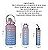 Kit 3 Garrafa De Água Squeeze Galão 2l Litros Motivacional Academia Colorida Antivazamento 3D Tie Dye Frases Português - Imagem 15