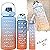 Kit 3 Garrafa De Água Squeeze Galão 2l Litros Motivacional Academia Colorida Antivazamento 3D Tie Dye Frases Português - Imagem 6