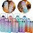 Kit 3 Garrafa De Água Squeeze Galão 2l Litros Motivacional Academia Colorida Antivazamento 3D Tie Dye Frases Português - Imagem 23