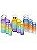 Kit com 3 Garrafas Squeeze coloridas com capacidade 2 L 700ml 260ml 3 Garrafas Motivacional de Água com Canudo e Adesivo - Imagem 21