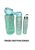 Kit 3 Garrafa De Água Squeeze Galão 2l Litros Motivacional Academia Transparente Antivazamento 3D Tie Dye Frases Portugu - Imagem 22