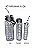 Kit 3 Garrafa De Água Squeeze Galão 2l Litros Motivacional Academia Transparente Antivazamento 3D Tie Dye Frases Portugu - Imagem 6