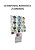 Kit 3 Garrafa De Água Squeeze Galão 2l Litros Motivacional Academia Transparente Antivazamento 3D Tie Dye Frases Portugu - Imagem 14
