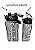 Kit 3 Garrafa De Água Squeeze Galão 2l Litros Motivacional Academia Transparente Antivazamento 3D Tie Dye Frases Portugu - Imagem 12