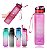 Garrafa Squeeze De Água para Academia 1L Fitness TIE DYE (Rosa) - Imagem 4