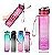 Garrafa Squeeze De Água para Academia 1L Fitness TIE DYE (Rosa) - Imagem 6