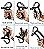 Hand Grip Mola Com Ajuste 5kg A 60kg Fisioterapia Fitness - Imagem 10