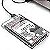 Case para HD Transparente USB 3.0 Transmissão 6gbps Sata 2.5" HDD ou SSD - Imagem 18