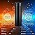 Garrafa Térmica Inox A Vácuo Termômetro Display Led 500 ML Cor:Azul - Imagem 15
