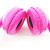 Headphone Bluetooth com Iluminação LED Fone Sem Fio de Gatinho Rosa - Imagem 5