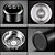 Garrafa Térmica Inox A Vácuo Termômetro Display Led 500 ML Cor:Preto - Imagem 8