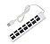 Hub Usb 7 Portas 2.0 Hd Extensor Pen Drive Hd - Imagem 19