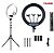 Iluminador Led Ring Light De 18 Polegadas Lives Tripé 215cm - Imagem 4